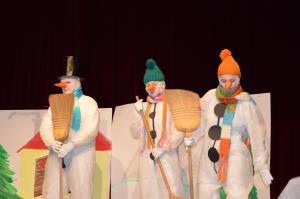 Otroško veselje ob obisku Božička 5